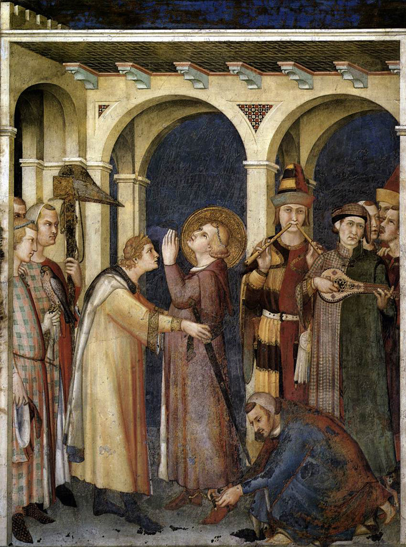 saint martin is knighted scene three